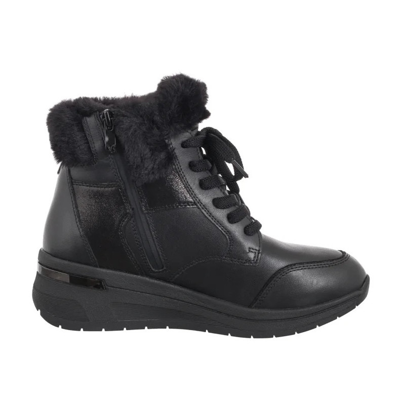 Caprice Czarne 9-26105-43 019 Black Comb (CP418-a) Boots