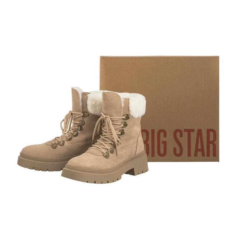 Big Star Beżowe OO274229 (BI562-a) boots