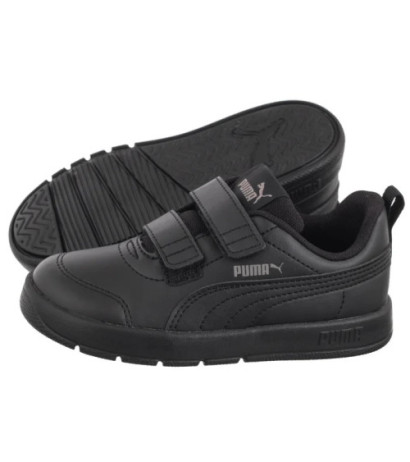 Puma Courtflex V3 V Inf Puma Black-Black/Cast Iron 310252-01 (PU601-a) sporta apavi