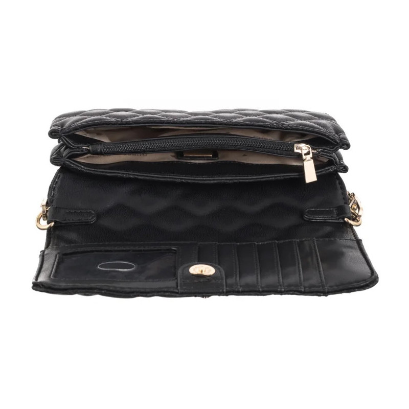 Guess Giully Xbody Flap Organizer HWQG87 48750 Black (GU641-a) handbag