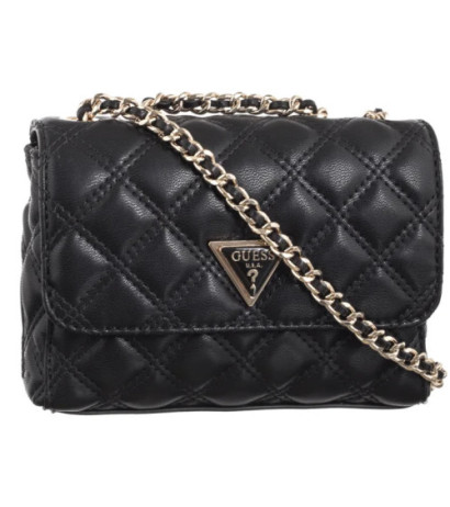 Guess Giully Mini 2 Comp Cnvrtbl Flp HWQG87 48740 Black (GU640-a) käekott