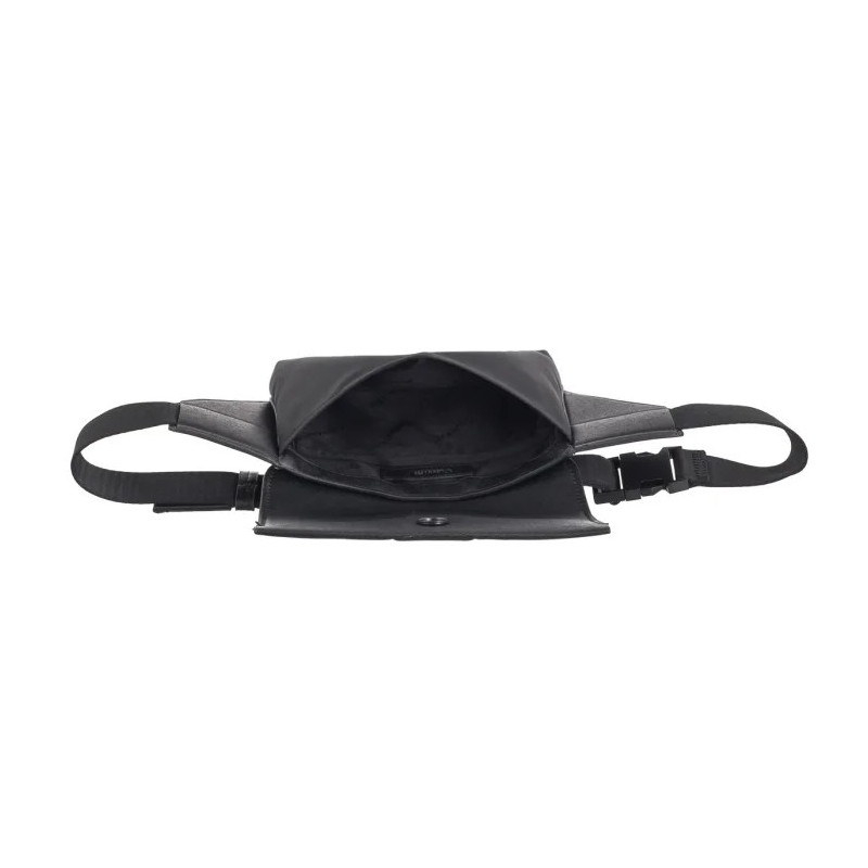 Calvin Klein Iconic Plaque Waistbag Ck Black Nylon PU K50K512242 BEH  (CK575-a) rankinė