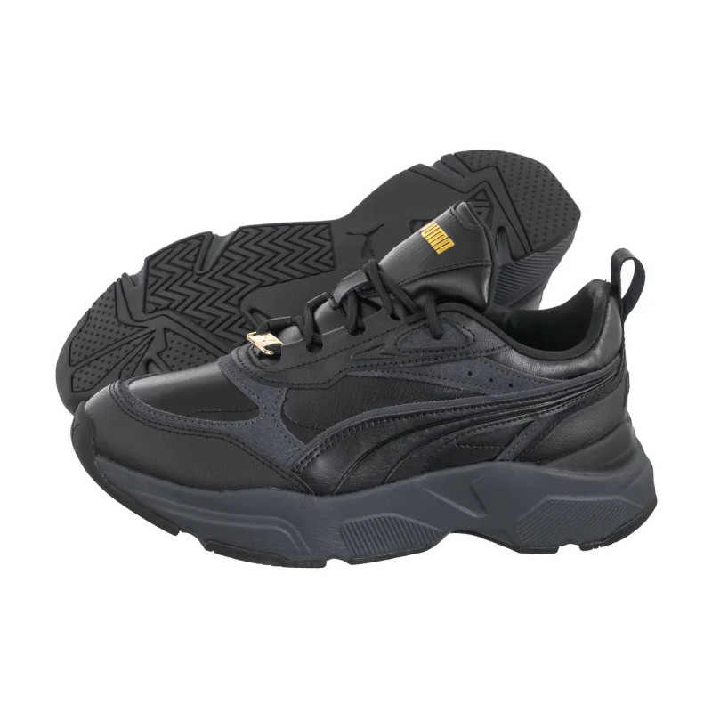 Puma Cassia Lux Puma Black-Strong Gray/Gold 397837-03 (PU602-a) spordijalatsid