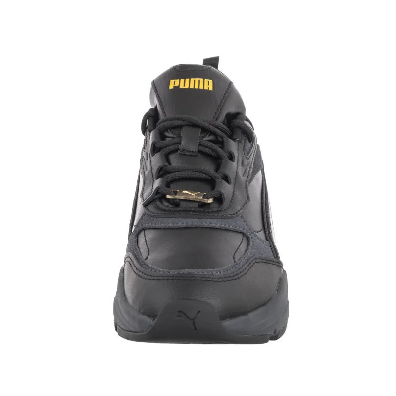 Puma Cassia Lux Puma Black-Strong Gray/Gold 397837-03 (PU602-a) sporta apavi