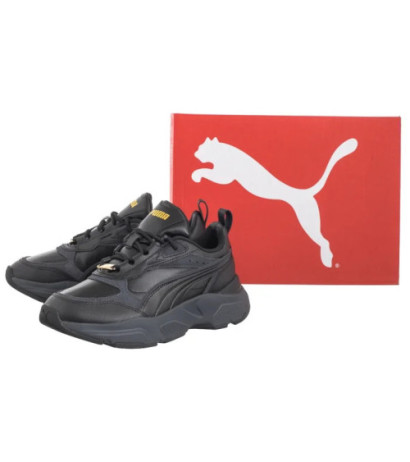 Puma Cassia Lux Puma Black-Strong Gray/Gold 397837-03 (PU602-a) spordijalatsid