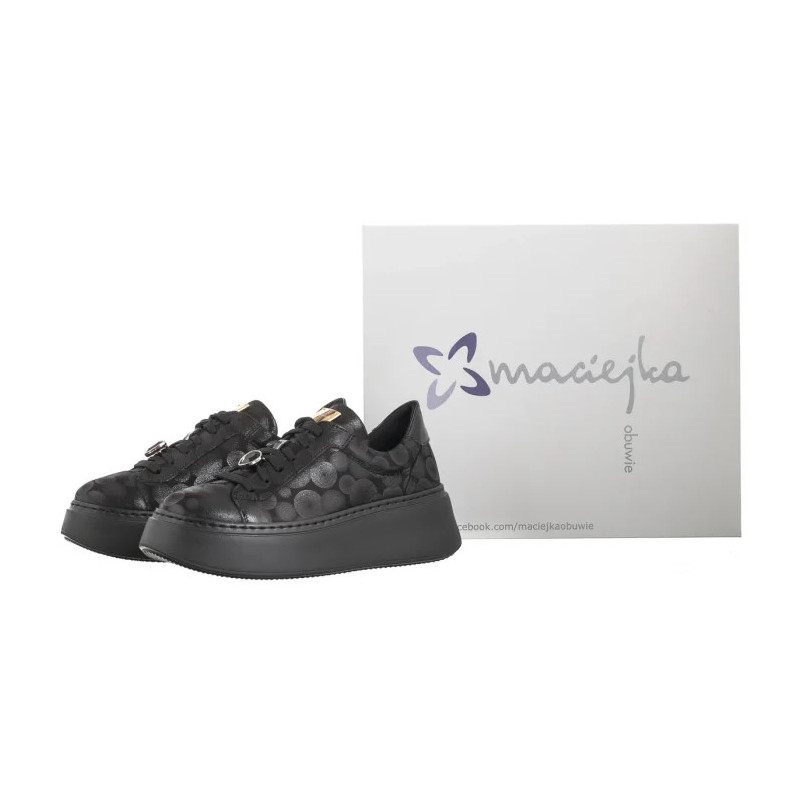 Maciejka Czarne Koła 06191-42/00-8 (MA1131-g) shoes