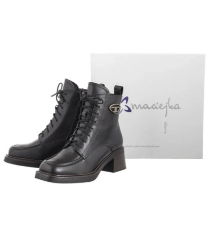 Maciejka Czarne N3112-01/00-8 (MA1265-a) shoes