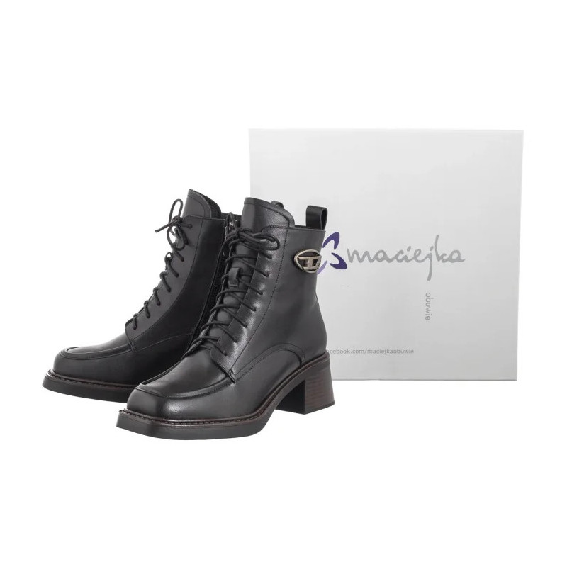 Maciejka Czarne N3112-01/00-8 (MA1265-a) shoes