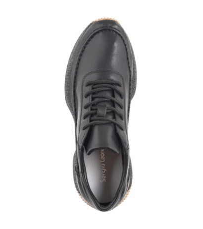 Sergio Leone Czarne SP 013 (SL535-a) shoes