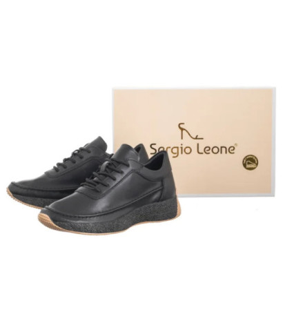 Sergio Leone Czarne SP 013 (SL535-a) batai