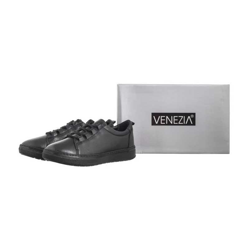 Venezia Czarne D009LEBLOSP048 (VE788-a) kurpes