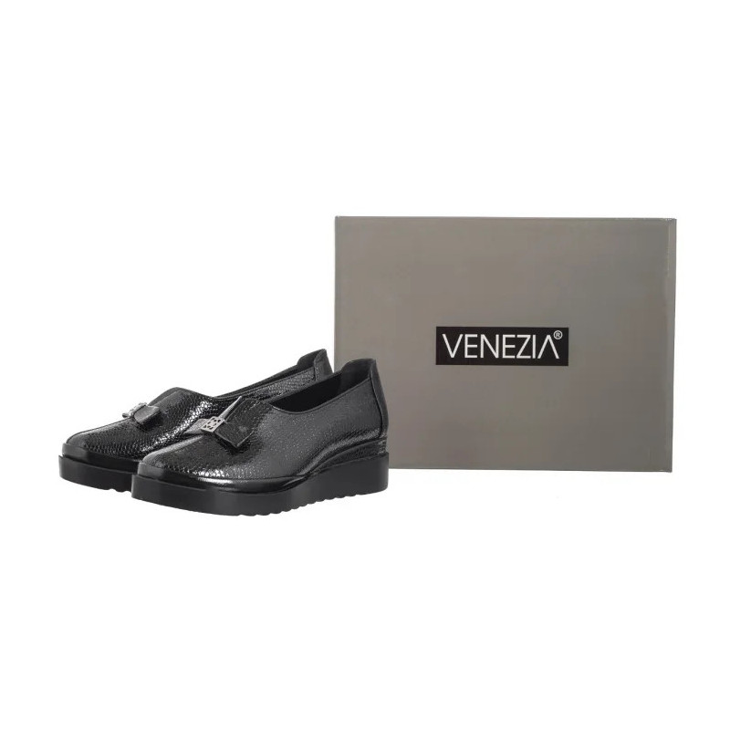 Venezia Czarne B011CRBLOBM043 (VE786-a) batai