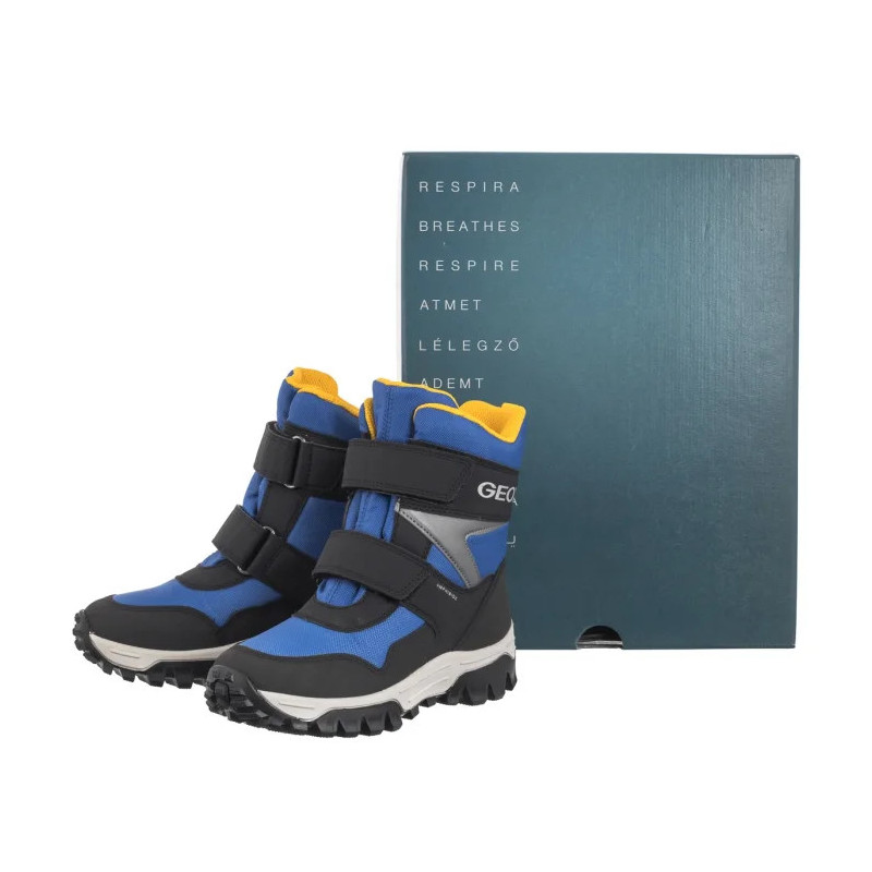 Geox J Himalaya B.B Abx E - Nyl+Dbk Royal/Black J46FRE 0FU50 C0042 (GE184-b) boots