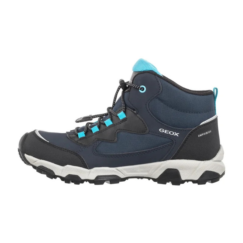 Geox J Magnetar B.B Abx C - Dbk+Nyl Navy/Lt Blue J463ZC 050FU C0693 (GE197-a) shoes