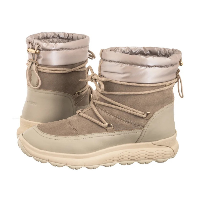 Geox D Spherica 4x4 B Abx A - Na+Su Lt Taupe D4626A 08522 C6738 (GE196-a) kurpes