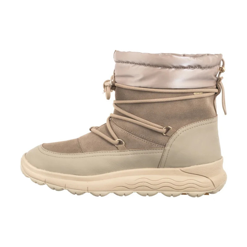 Geox D Spherica 4x4 B Abx A - Na+Su Lt Taupe D4626A 08522 C6738 (GE196-a) shoes