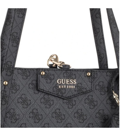 Guess Eco Brenton Tote HWEBG8 39023 Coal Logo (GU249-d) handbag