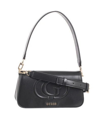 Guess Eco Mietta Flap Shoulder Bag HWEVG9 51320 BLA (GU649-a) handbag