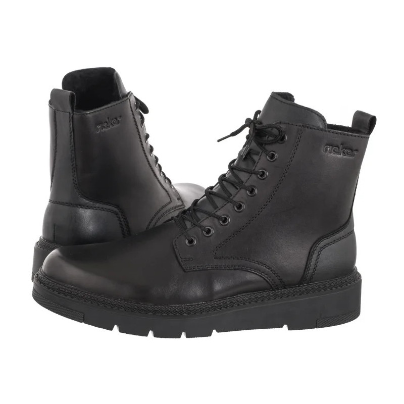 Rieker Czarne 30101-00 Black (RI210-a) boots