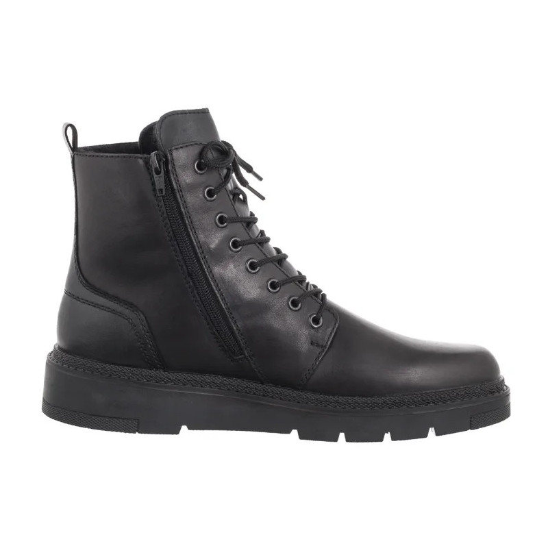 Rieker Czarne 30101-00 Black (RI210-a) boots