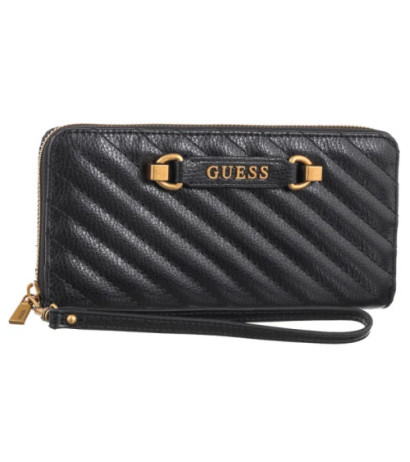 Guess Sela Slg Large Zip Around SWQB94 95146 BLA (GU650-a) handbag