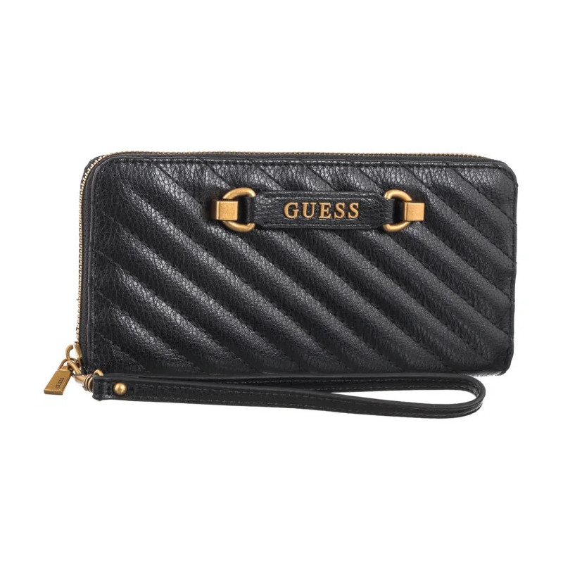 Guess Sela Slg Large Zip Around SWQB94 95146 BLA (GU650-a) handbag