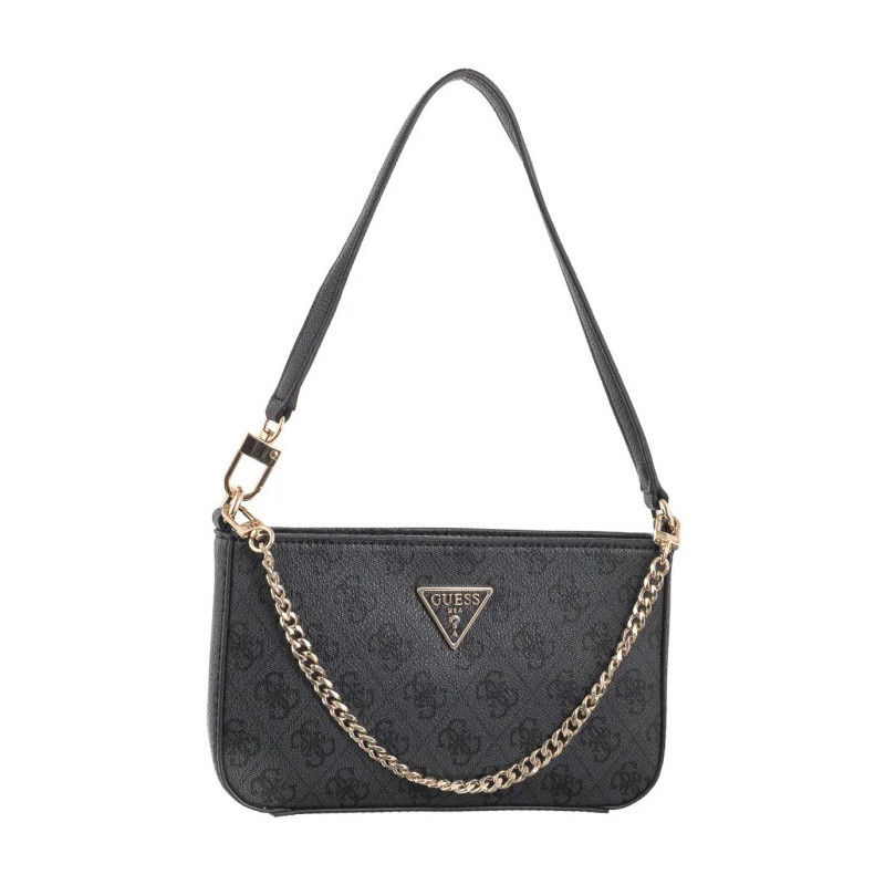 Guess Noelle Mini Top Zip Shoulder HWBG78 79720 Coal Logo (GU652-a) handbag