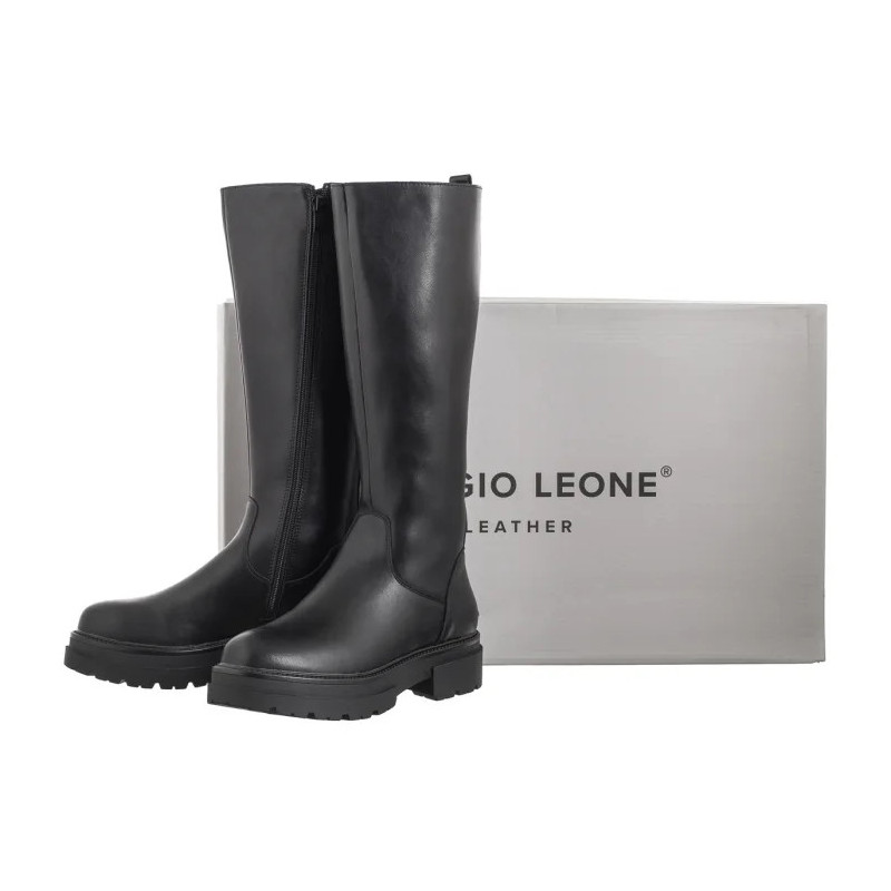 Sergio Leone Czarne KZ 333-S (SL543-a) boots