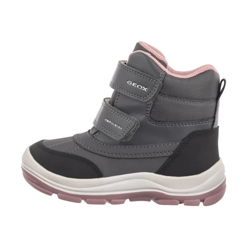 Geox B Flanfil G.B Abx D Anthracite/Dk Pink B463WD 050FU C9A8F (GE198-a) ankle boots