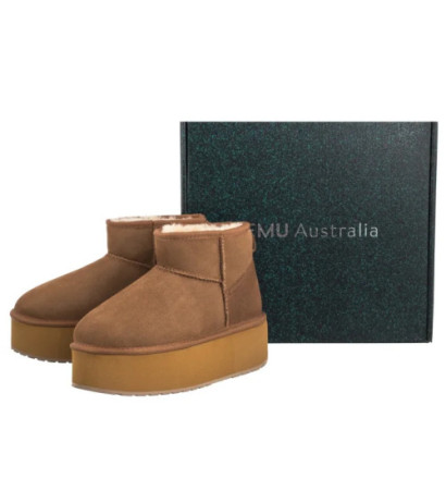 EMU Australia Stinger Micro Flatform Chestnut W13082 (EM505-g) shoes