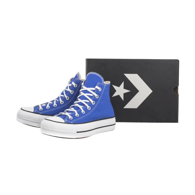 Converse CTAS Lift Hi Blue Flame/White/Black A05699C (CO626-d) apavi