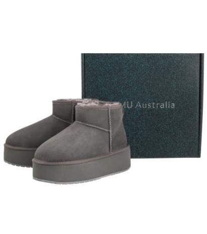 EMU Australia Stinger Micro Flatform Charcoal W13082 (EM505-d) shoes