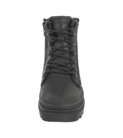 Palladium Pallatrooper Hkr Lth Black 08895-008-M (PA137-a) boots