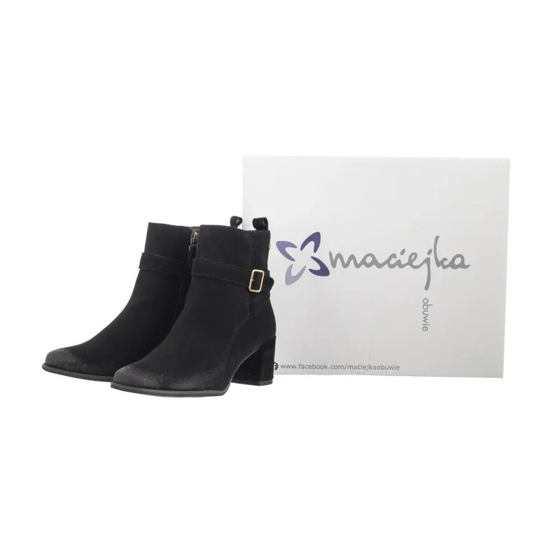 Maciejka Czarne 06731-01/00-7 (MA1278-a) shoes