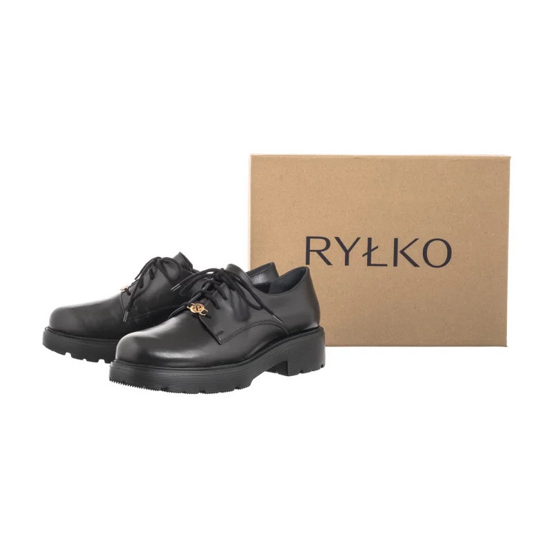 Ryłko Czarne C2RU5_W_ _LE3 (RY913-a) shoes