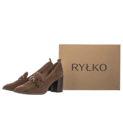 Ryłko Brązowe D7RU3_T1 _1TK (RY889-a) shoes