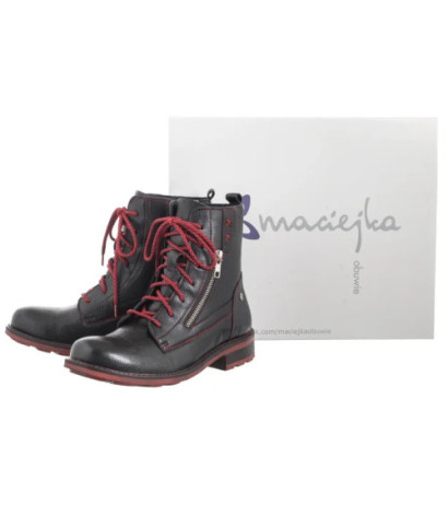 Maciejka Czarne 06705-01/00-8 (MA1275-a) shoes