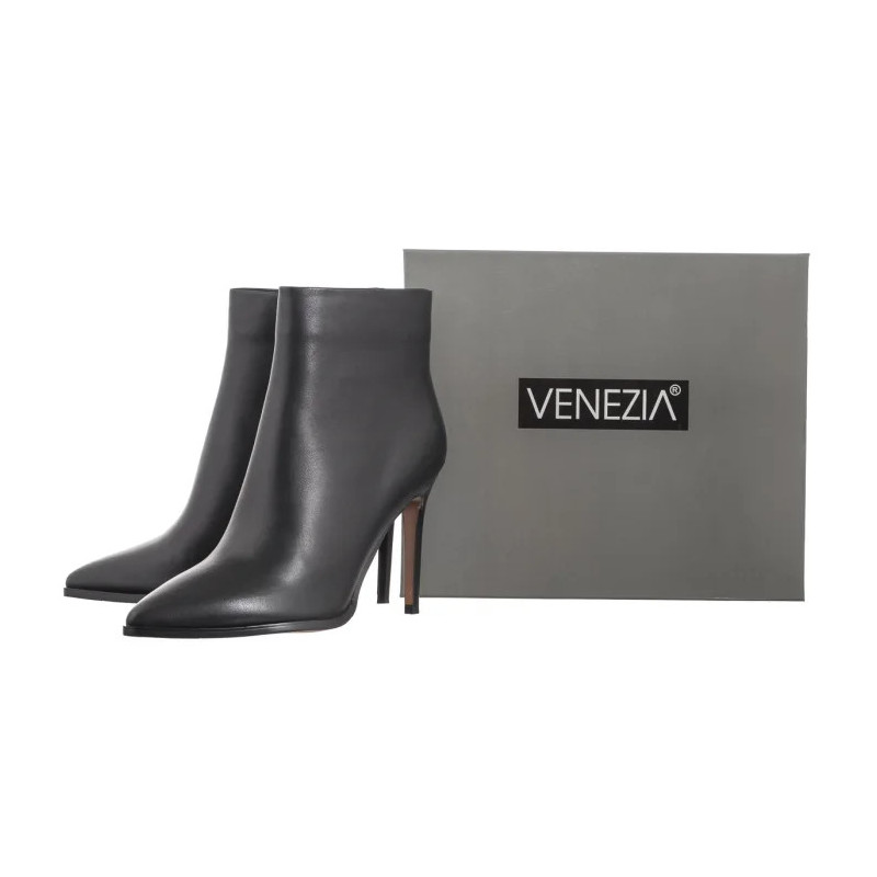 Venezia Czarne L001LEBLOBB059 (VE791-a) shoes