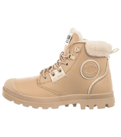 Palladium Pampa Hi Snow Warm Beige Tan 94380-235-M  (PA138-a) batai