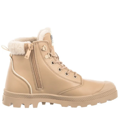 Palladium Pampa Hi Snow Warm Beige Tan 94380-235-M  (PA138-a) batai