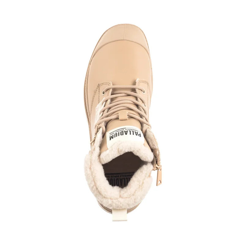 Palladium Pampa Hi Snow Warm Beige Tan 94380-235-M  (PA138-a) batai