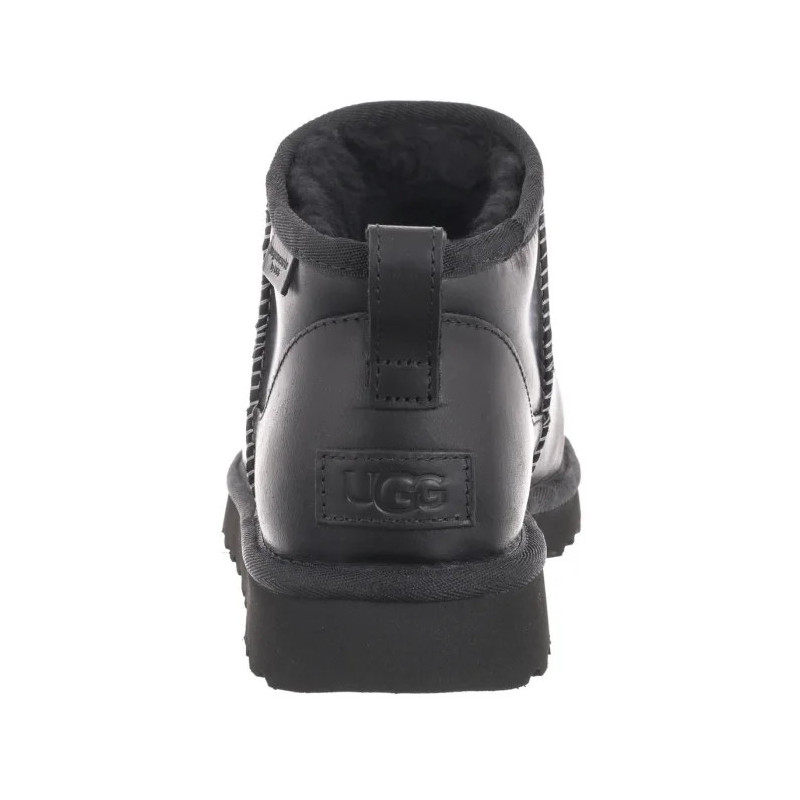 UGG M Classic Ultra Mini Lthr Regen 1158191 BLK (UA116-b) batai