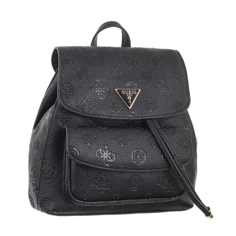 Guess Cresidia Small Flap Backpack HWPG93 49310 Black (GU677-a) backpack