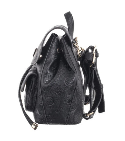 Guess Cresidia Small Flap Backpack HWPG93 49310 Black (GU677-a) backpack