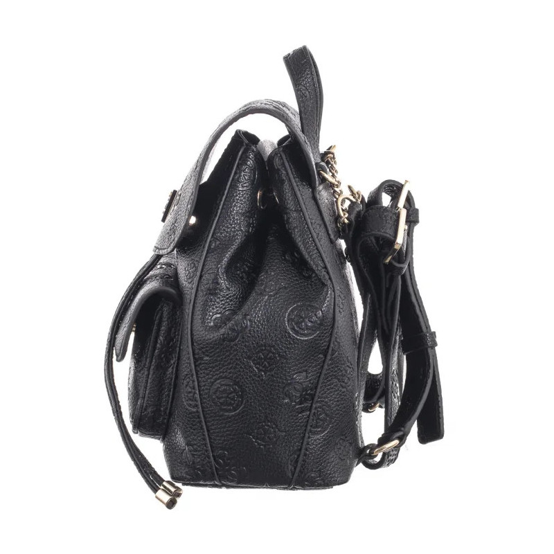 Guess Cresidia Small Flap Backpack HWPG93 49310 Black (GU677-a) backpack