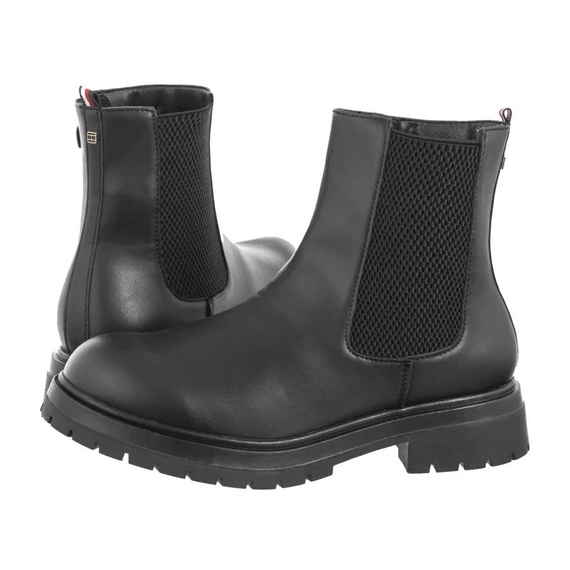 Tommy Hilfiger Chelsea Boot Black T3A5-33570-1351999 (TH1202-a) batai