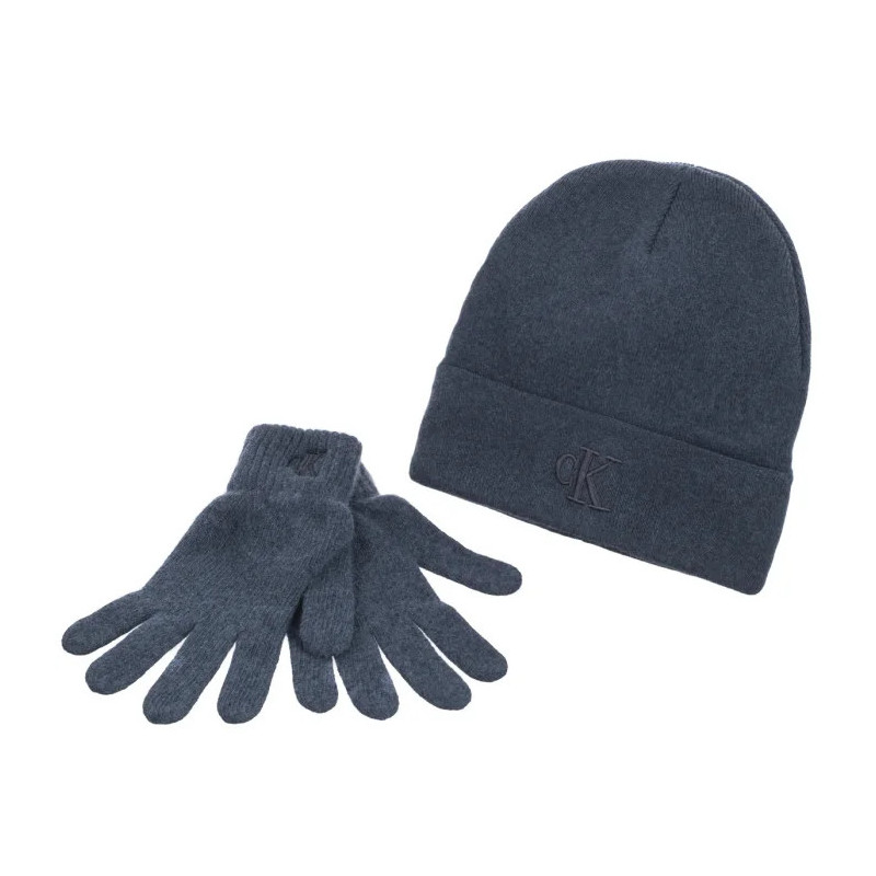 Calvin Klein Gift Beanie & Gloves Mono K50K512469 PPK (CK597-a) kepurė