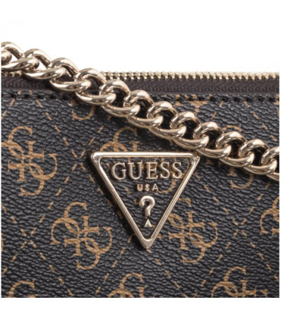 Guess Eco Erica Status Crossbody HWEQG9 51012 Brown Logo (GU676-a) käekott