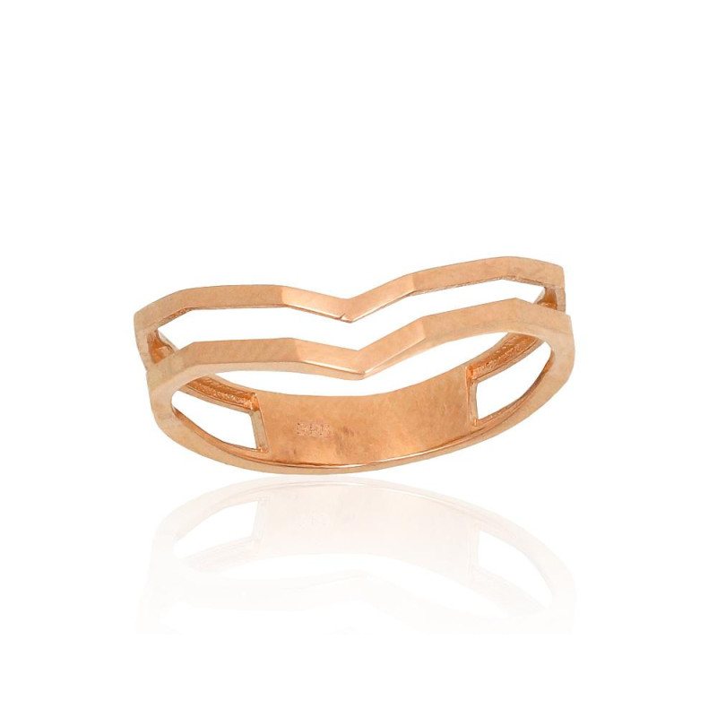 Gold ring 1101194(Au-R), Red Gold 585°