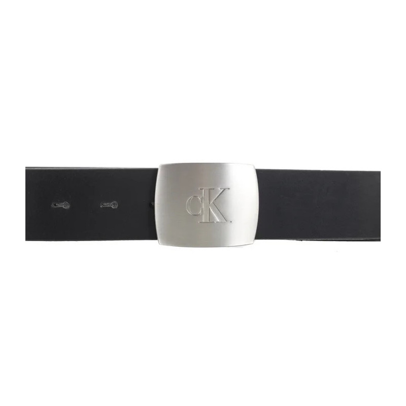 Calvin Klein Leather Clamp Buckle 38mm Black K50K512606 BEH (CK588-a) belt